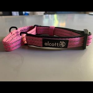 Alcott Pink Martingale Training Collar Sz Small